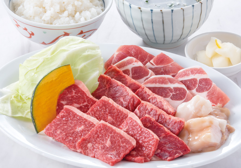 岡山 倉敷 焼肉ランチ メガ盛り定食