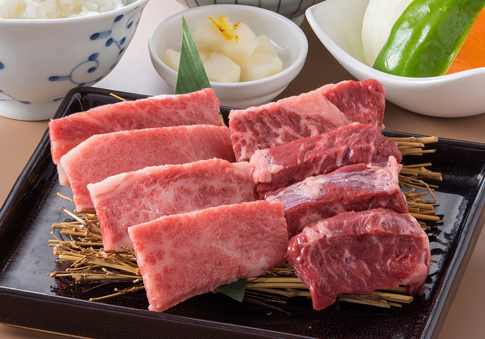 岡山 倉敷 焼肉ランチ 贅沢和牛カルビ定食