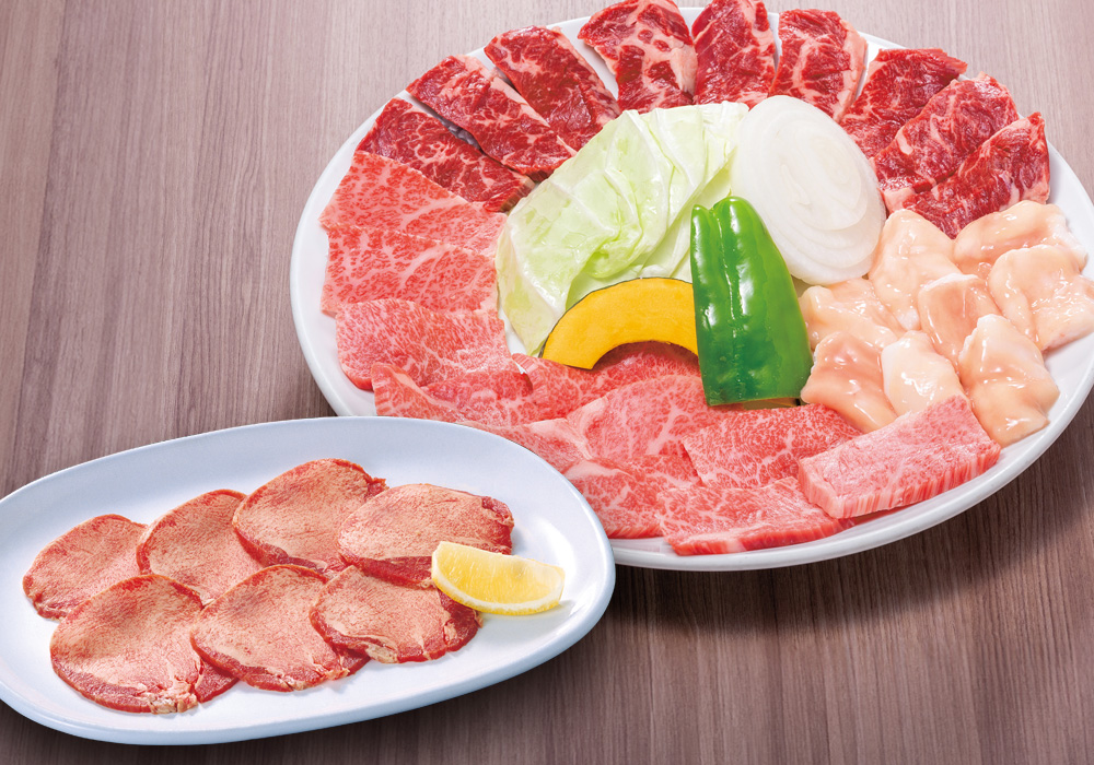 岡山 倉敷 焼肉 とくとく盛合せ