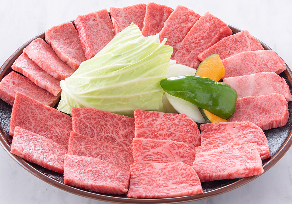 岡山 倉敷 焼肉 贅沢和牛盛り