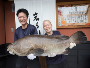 岩手川のクエ料理