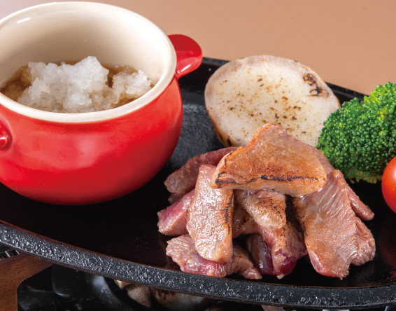 一口牛たんステーキ 岡山駅前 居酒屋